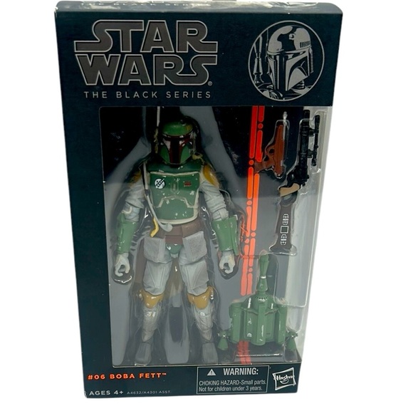 Star Wars Boba Fett #06 6" Action Figure The Black Series Hasbro New in Box! - Picture 1 of 4